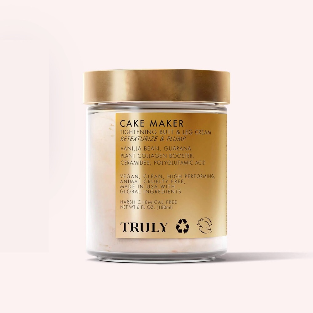 ✨ Brand New, Never Used Truly Beauty Cake Maker Tightening Butt & Leg Cream ✨